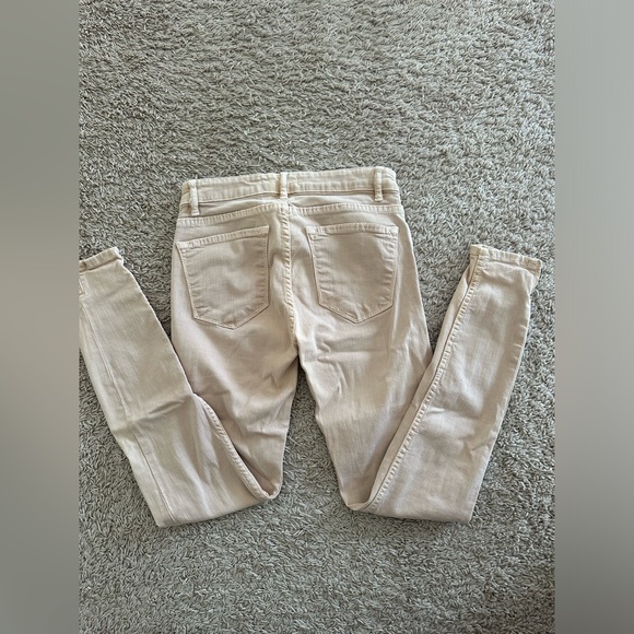 Zara blush pink jeans size 24 - Picture 4 of 5